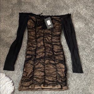 Fashion Nova Maura Mesh Dress